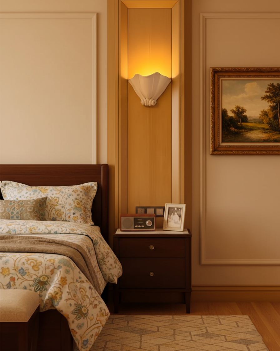 Roche Plaster Wall Lamp