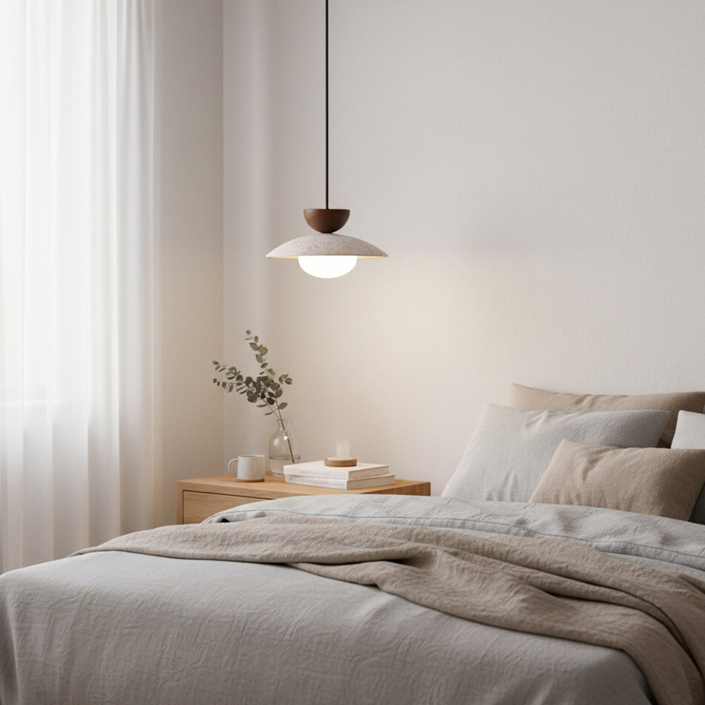 Tia Travertine Pendant Lamp