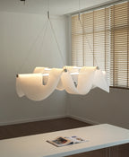 Floating Gauze Chandelier