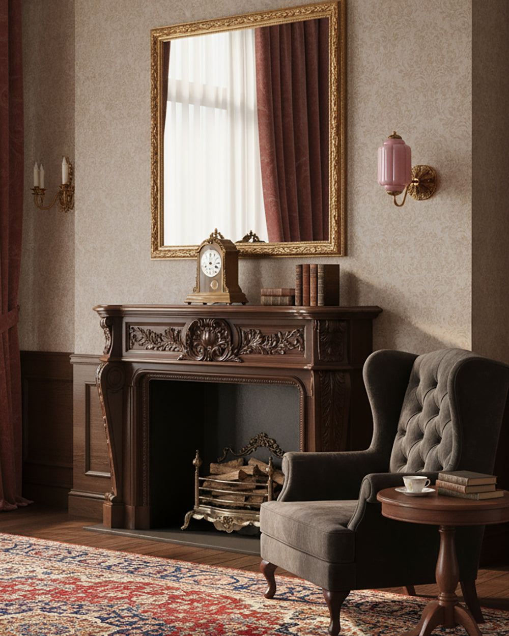 Eloise Glass Wall Lamp