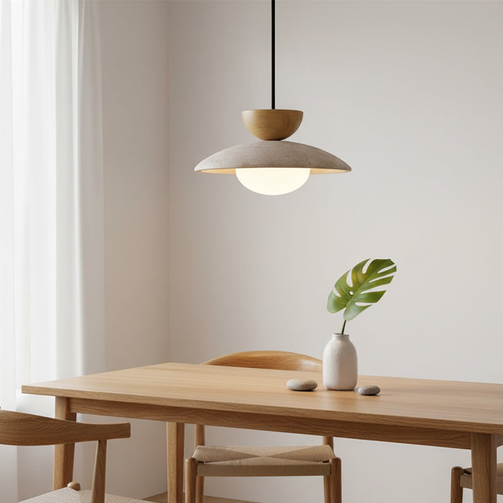 Tia Travertine Pendant Lamp