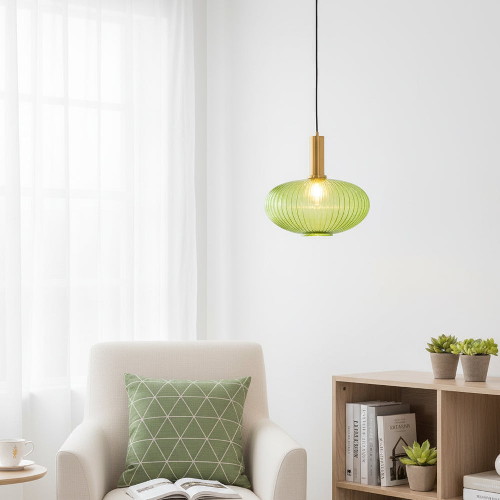 Nina Ribbed Pendant Lamp