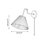 Aine Pleated Wall Lamp