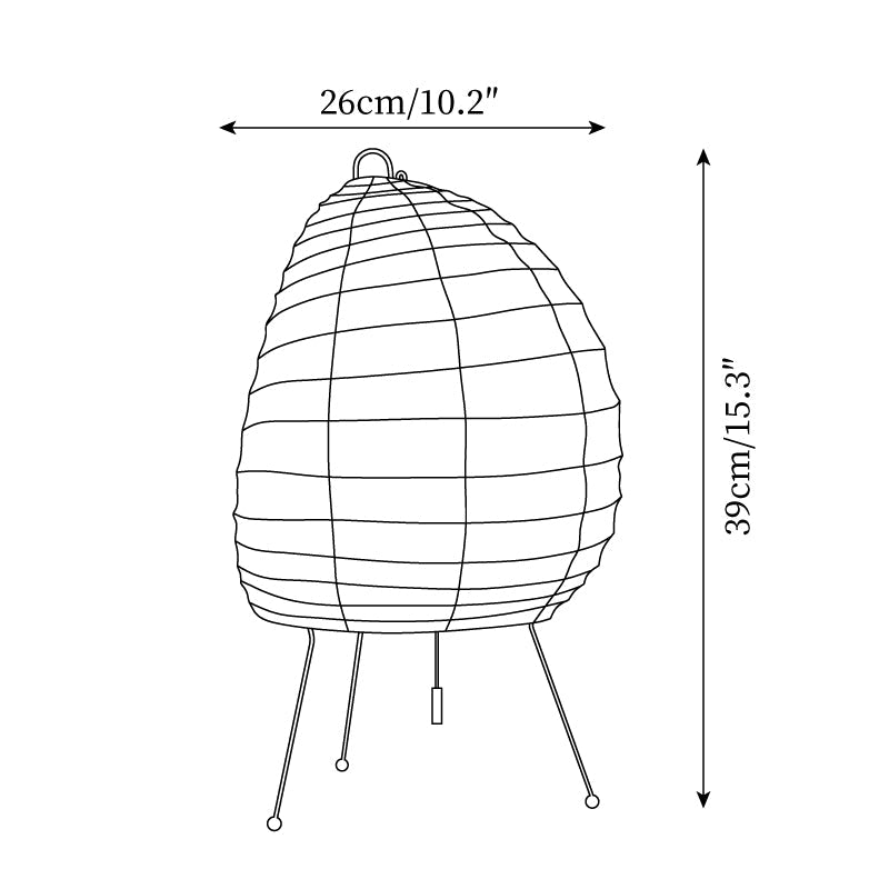 Washi Table Lamp