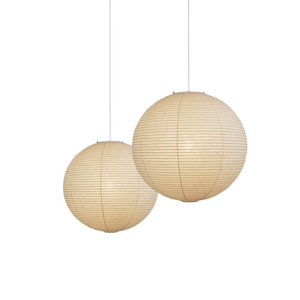 Akari A Series Plug In Pendant Lamp White Wire Version
