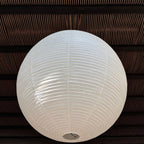 Akari A Series Plug In Pendant Lamp White Wire Version