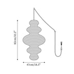 Akari Juni Plug In Pendant Lamp