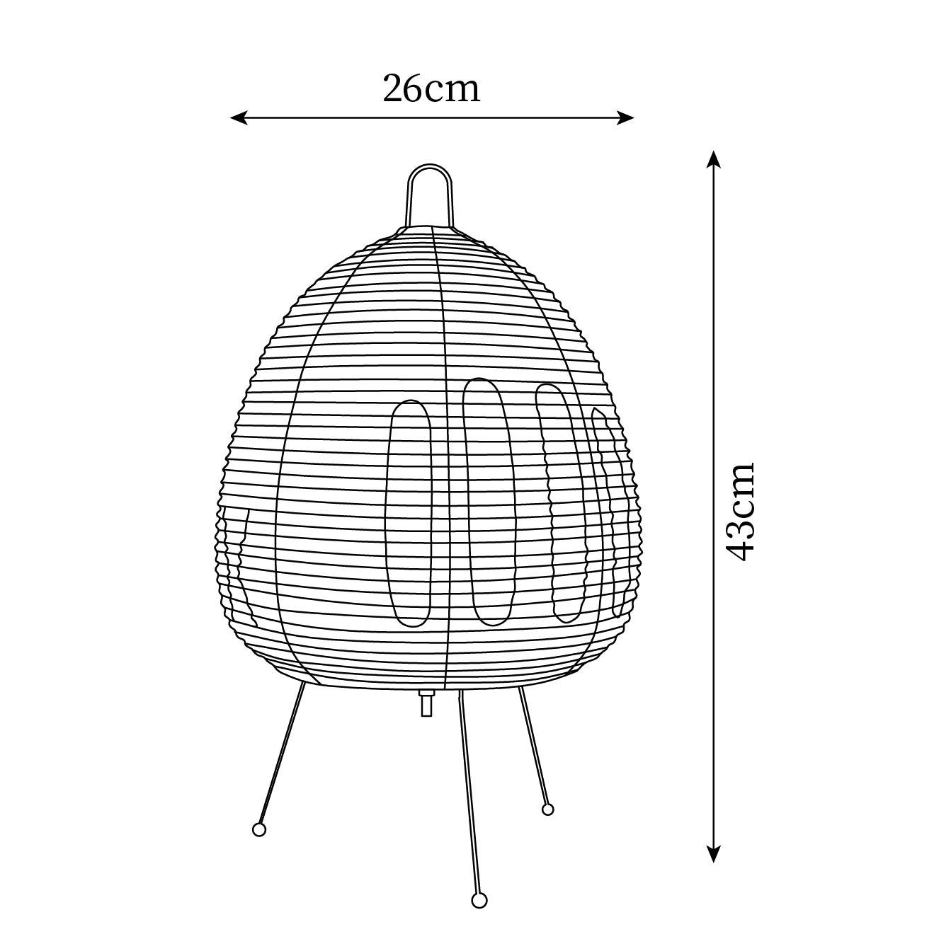 Akari Series Table Lamp
