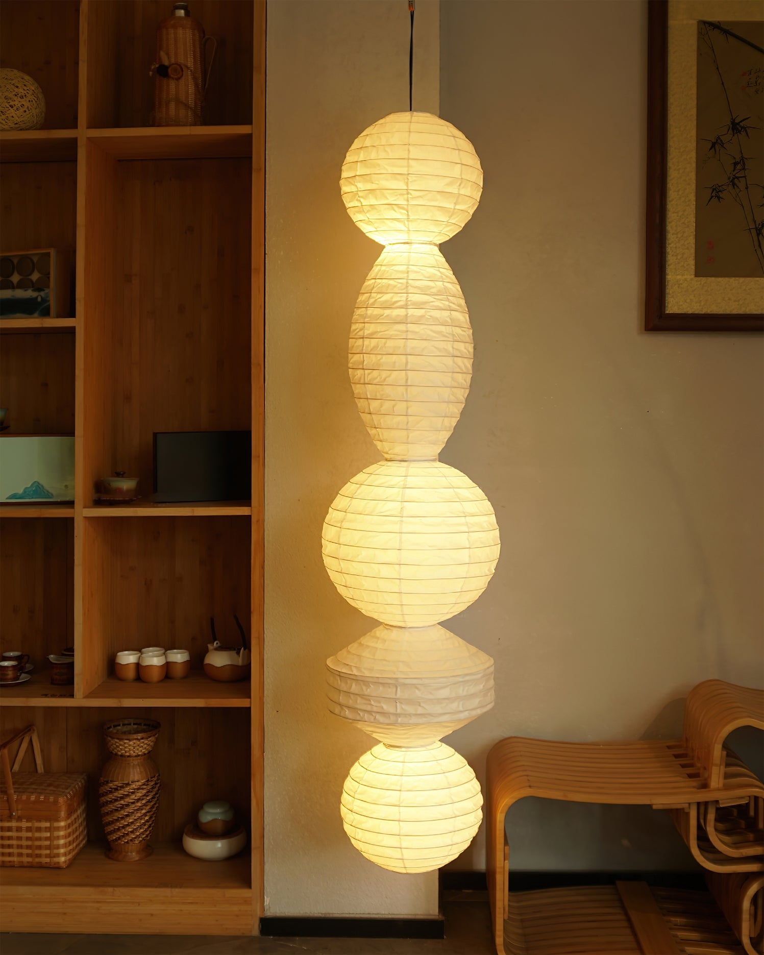 Akari Tayo Plug In Pendant Lamp