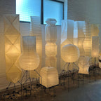 Akari UF4-L6 Floor Lamp 20.4″- 74″