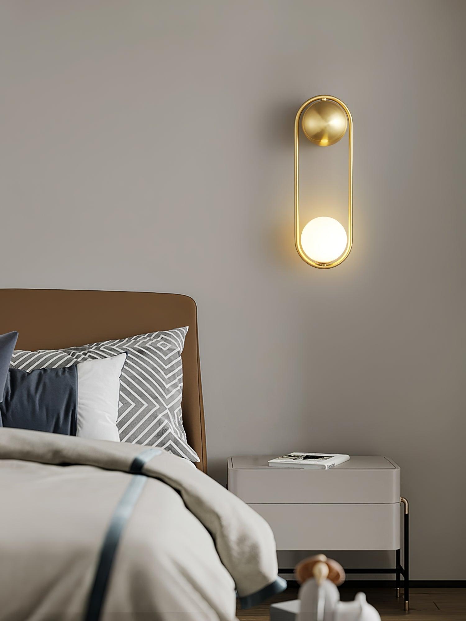 Alaynia Globe Wall Lamp