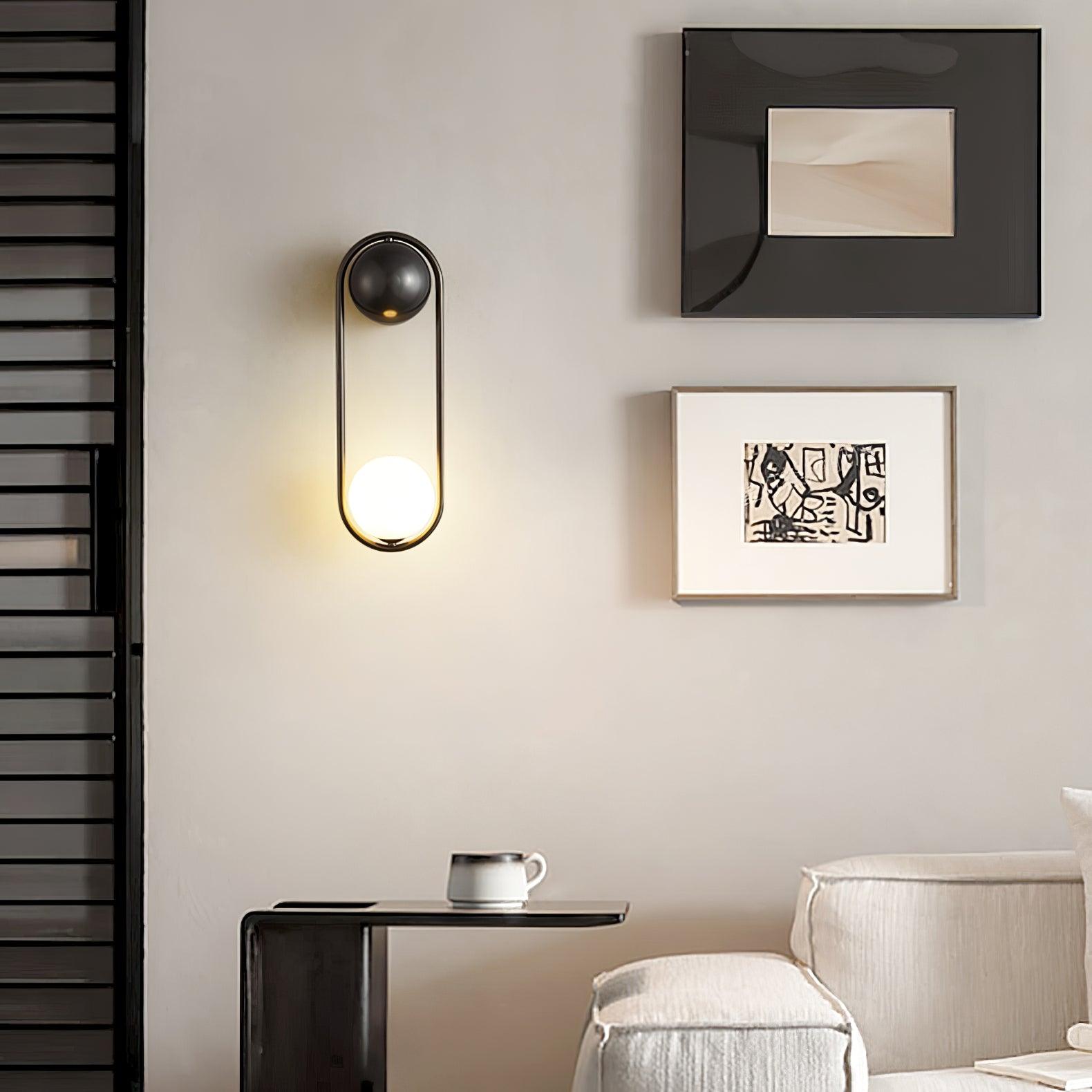 Alaynia Globe Wall Lamp
