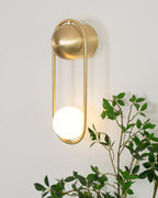 Alaynia Globe Wall Lamp