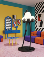 Artistic Figure Floor Lamp