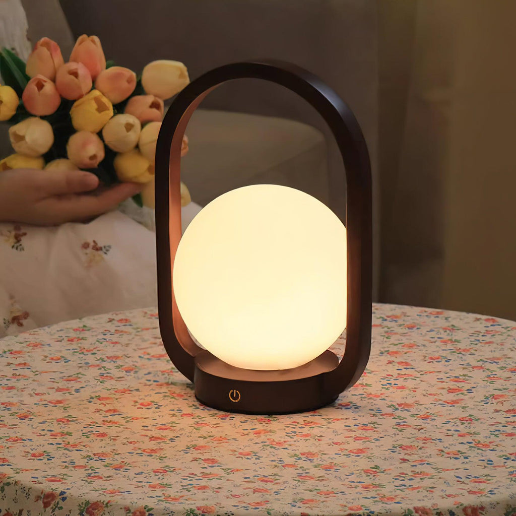 Tavellio Wooden Portable Table Lamp