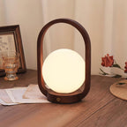 Tavellio Wooden Portable Table Lamp