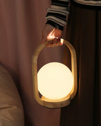 Tavellio Wooden Portable Table Lamp