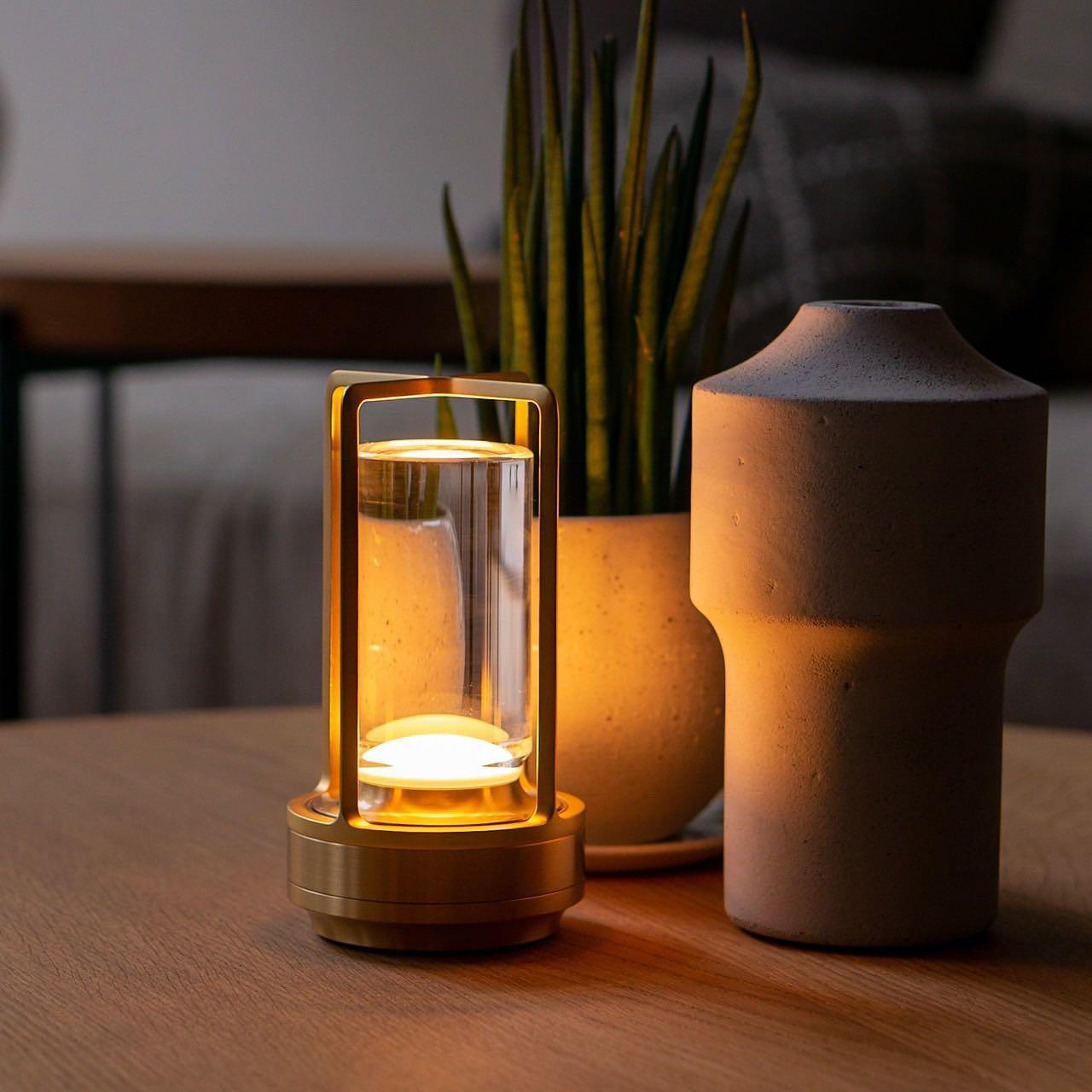 Aura Gleam Table Lamp (built-in battery)