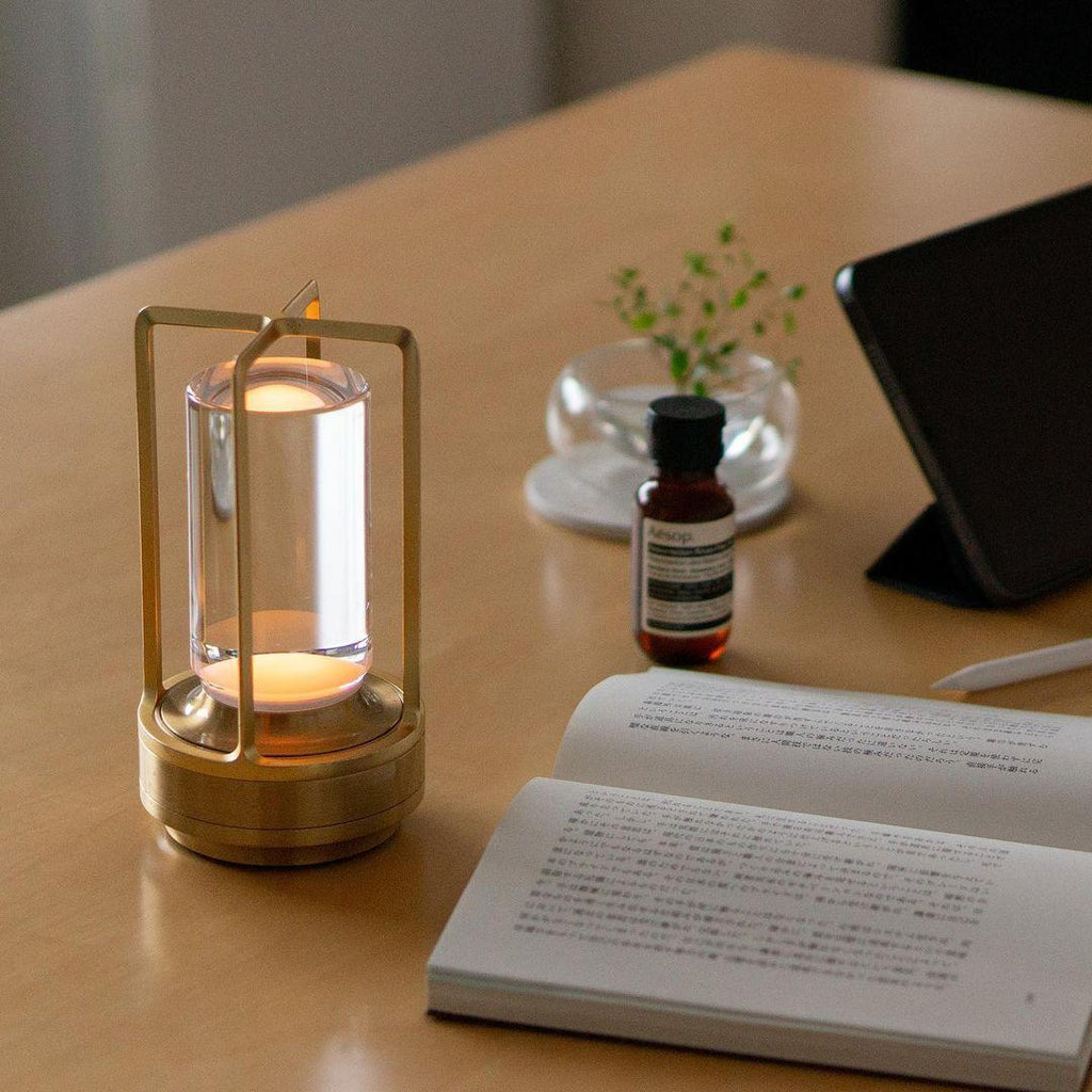 Aura Gleam Table Lamp (built-in battery)