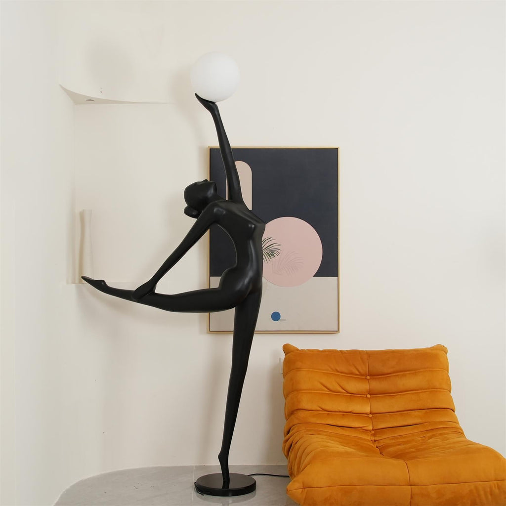 Ballerina Statue Floor Lamp
