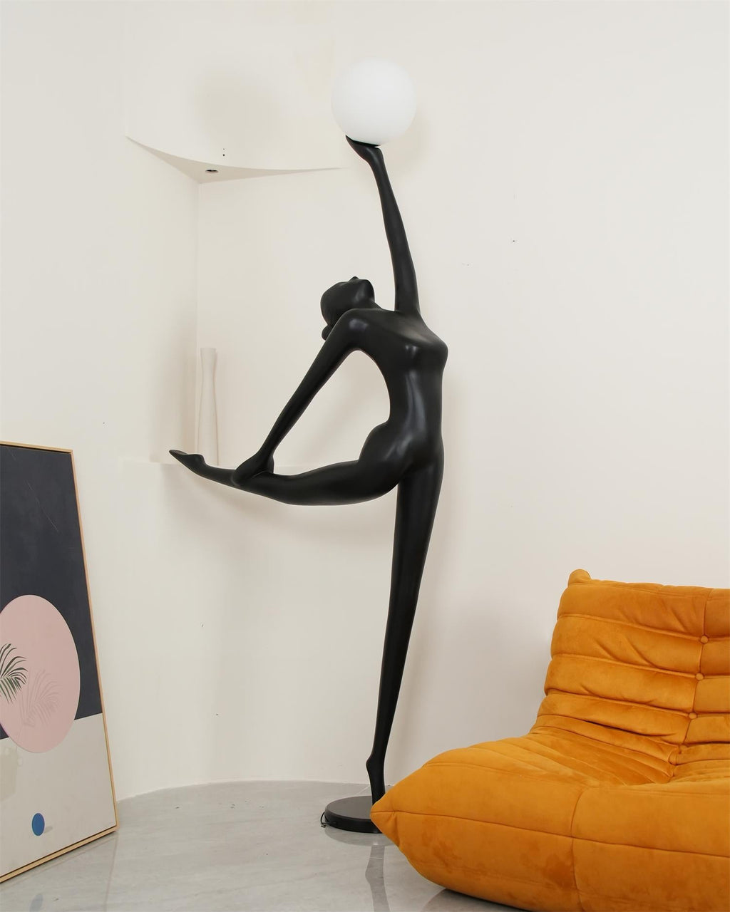 Ballerina Statue Floor Lamp
