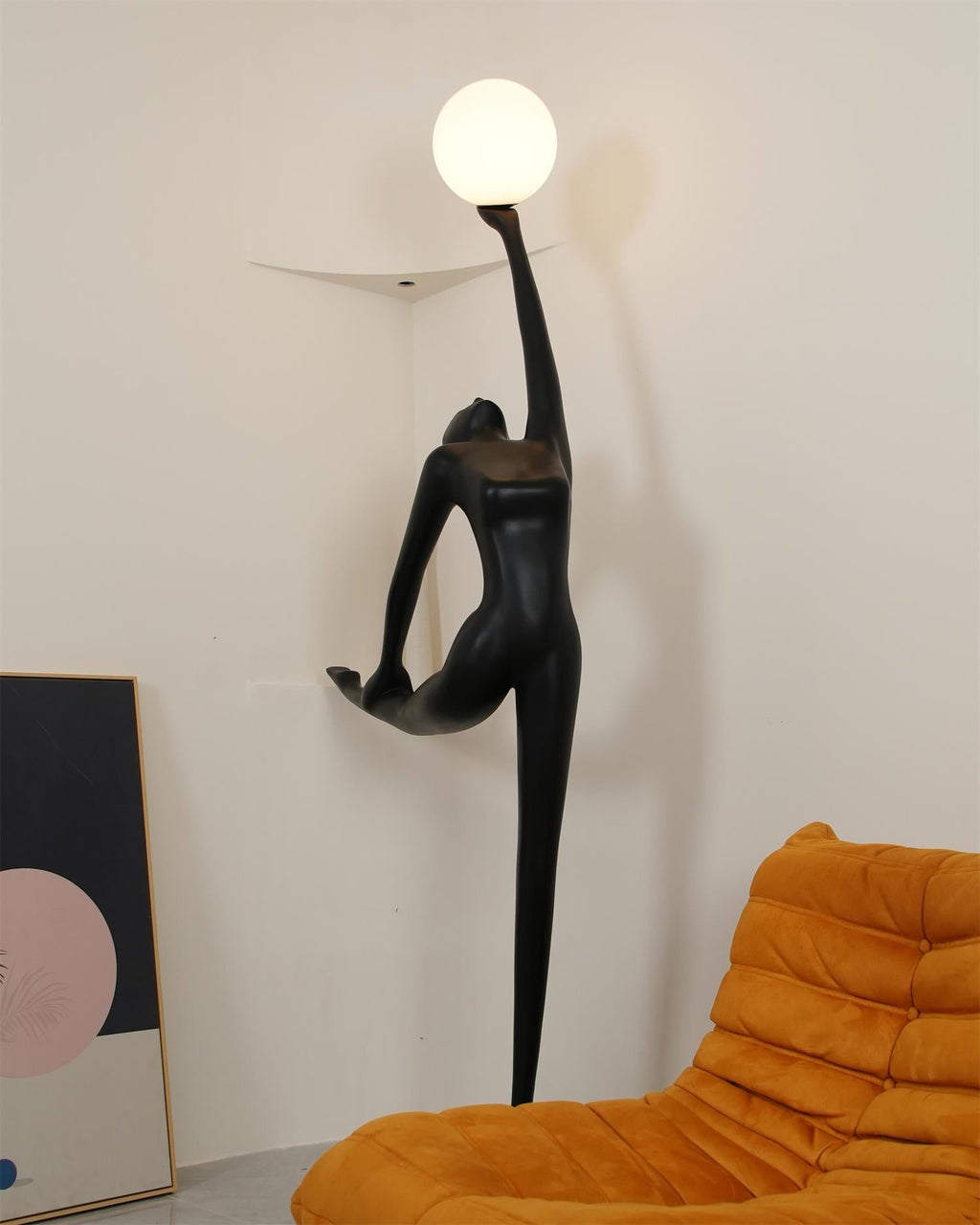 Ballerina Statue Floor Lamp