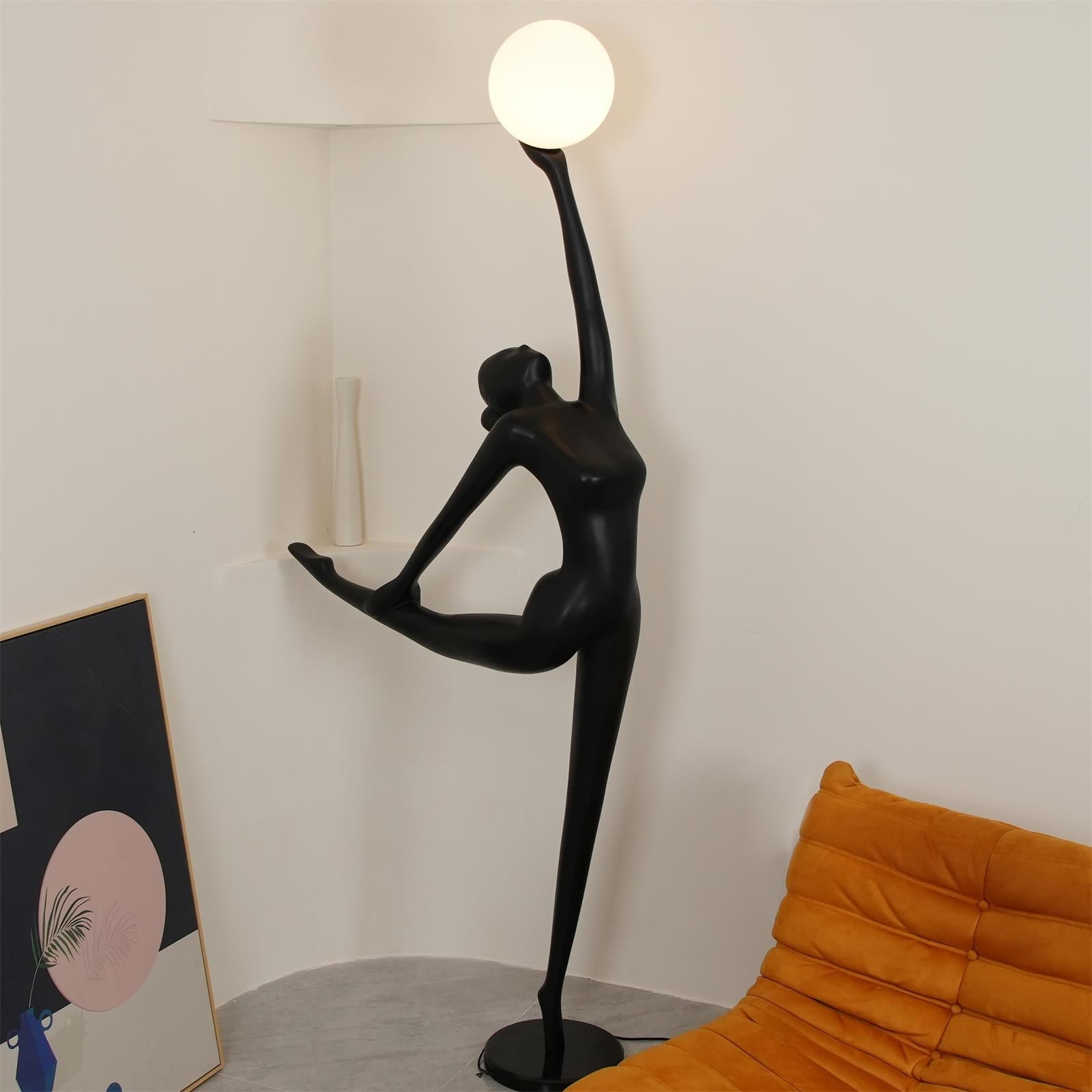 Ballerina Statue Floor Lamp