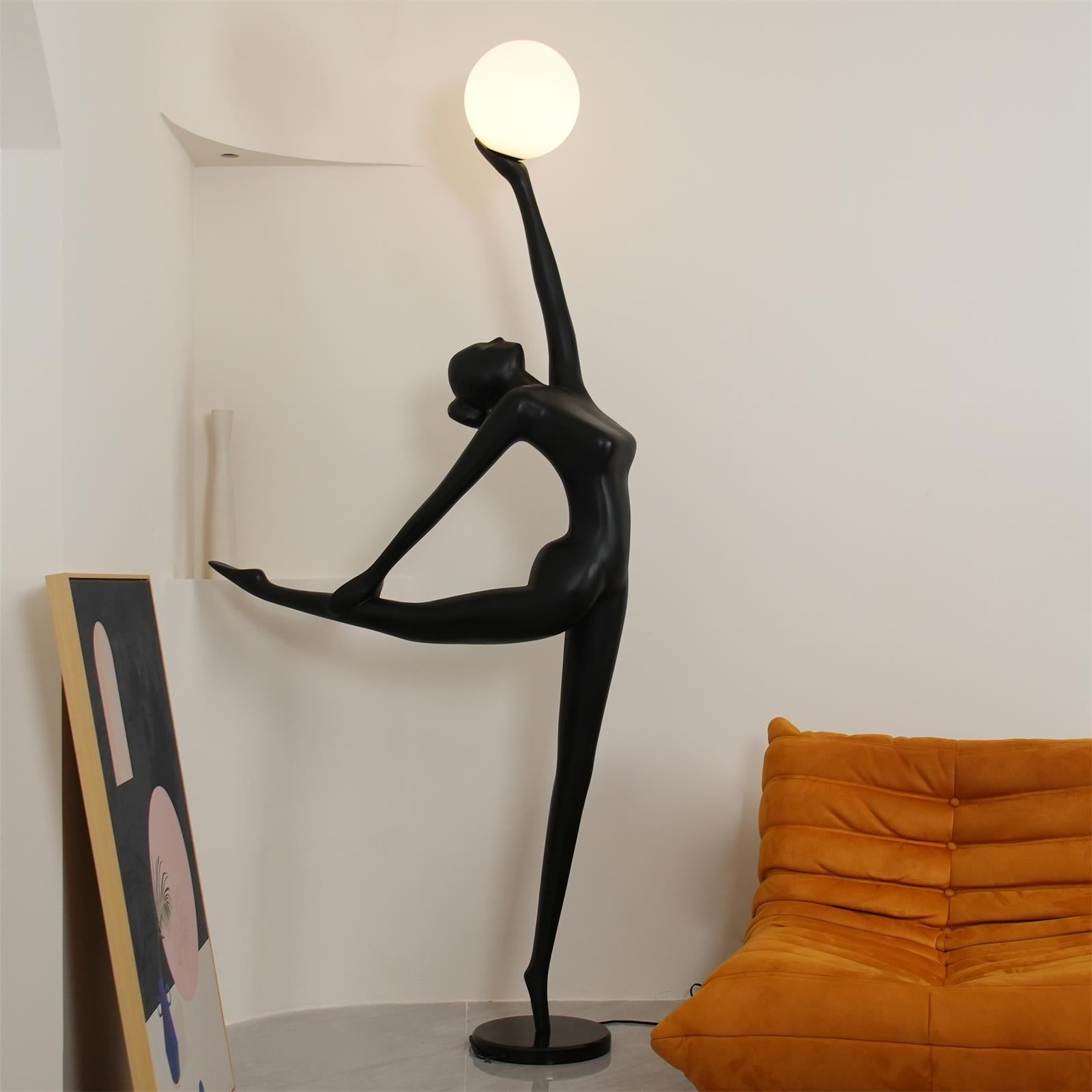 Ballerina Statue Floor Lamp