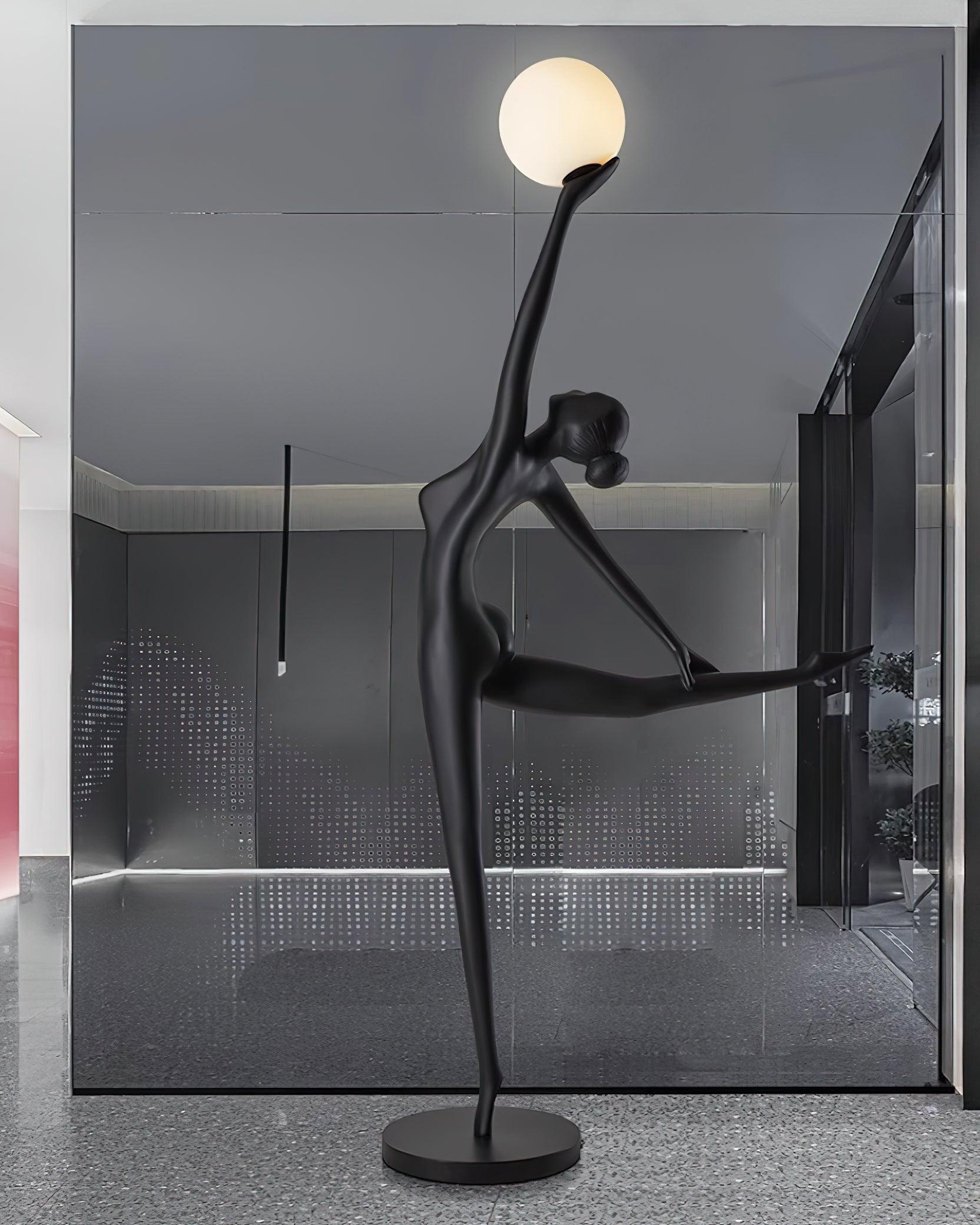Ballerina Statue Floor Lamp