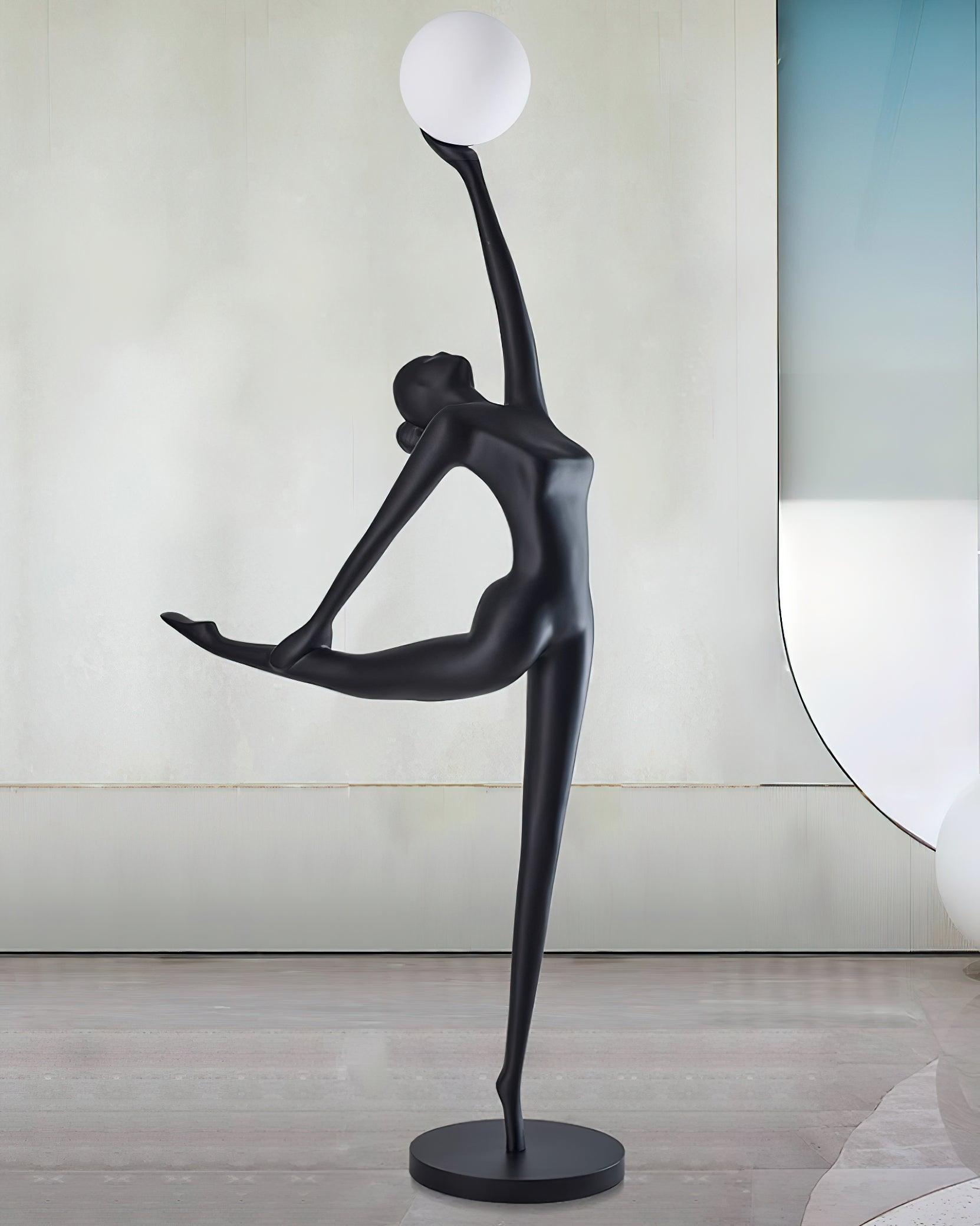 Ballerina Statue Floor Lamp