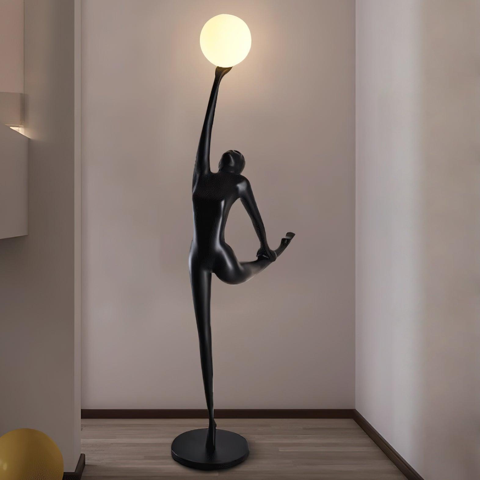 Ballerina Statue Floor Lamp