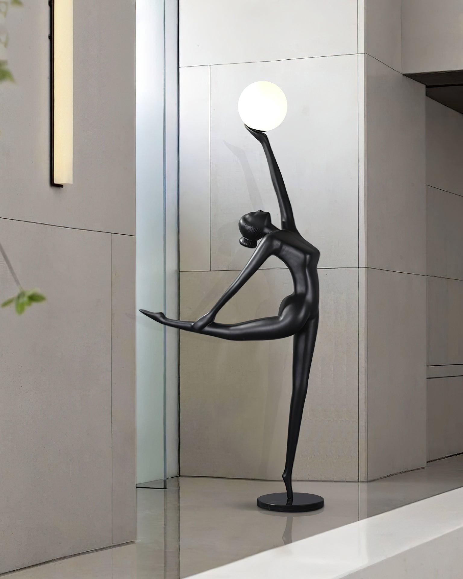 Ballerina Statue Floor Lamp