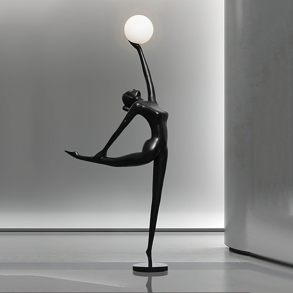 Ballerina Statue Floor Lamp
