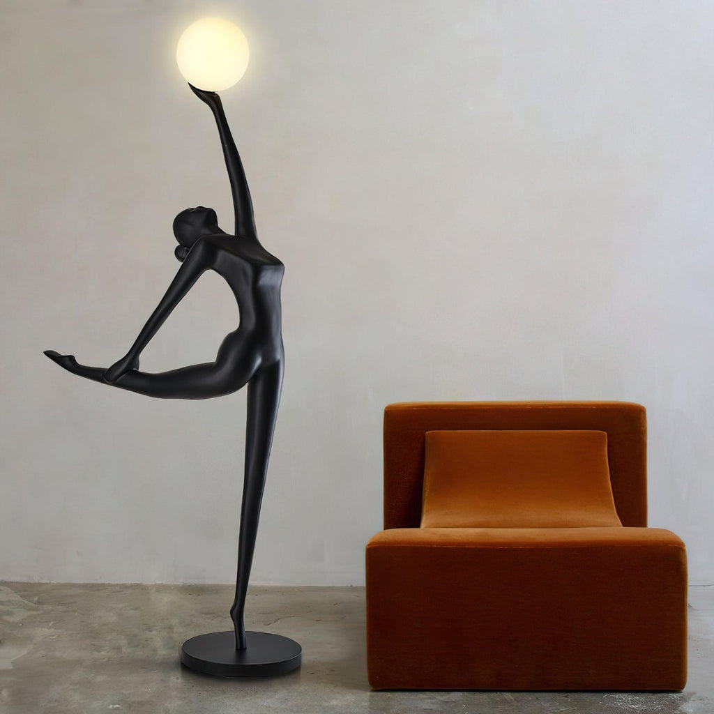 Ballerina Statue Floor Lamp