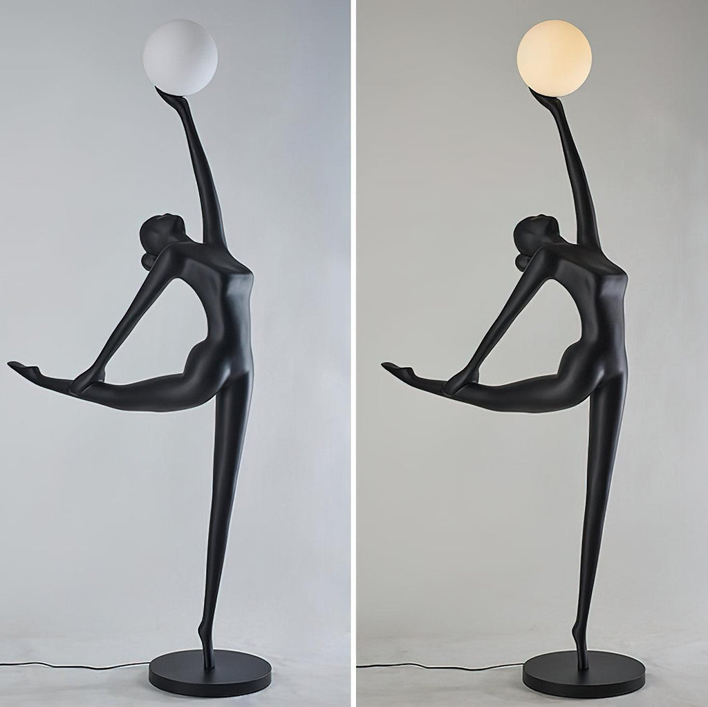 Ballerina Statue Floor Lamp