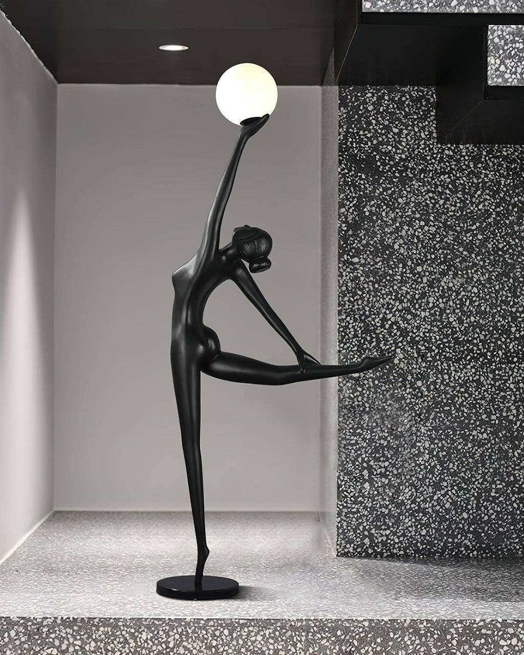 Ballerina Statue Floor Lamp
