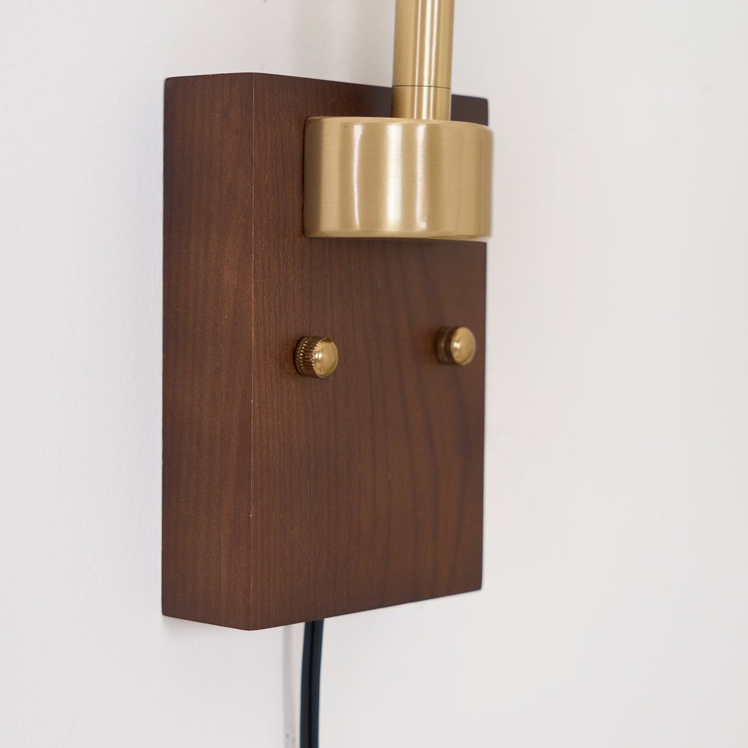 Banker Swing Arm Plug In Wall Light