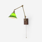 Banker Swing Arm Wall Light