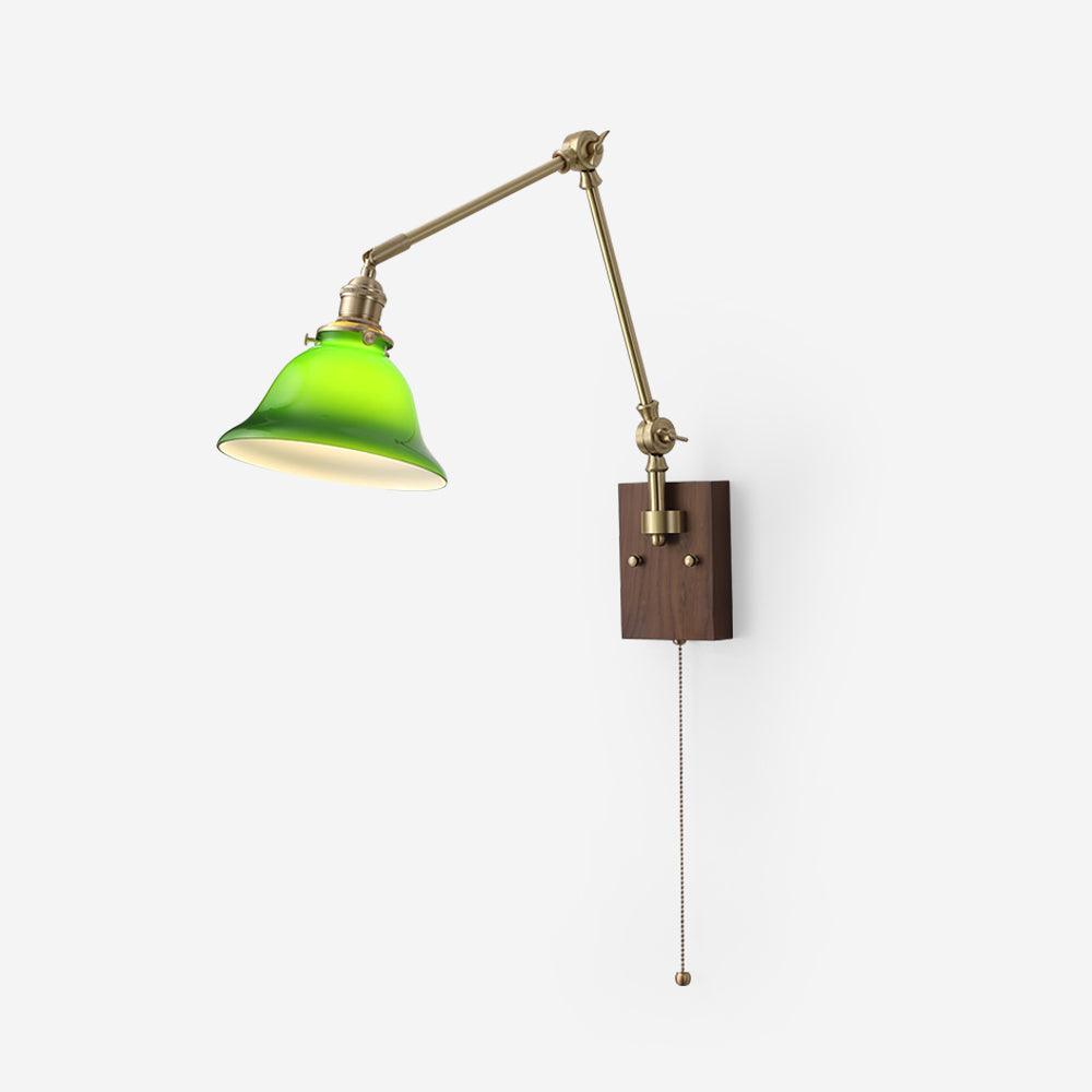 Banker Swing Arm Wall Light