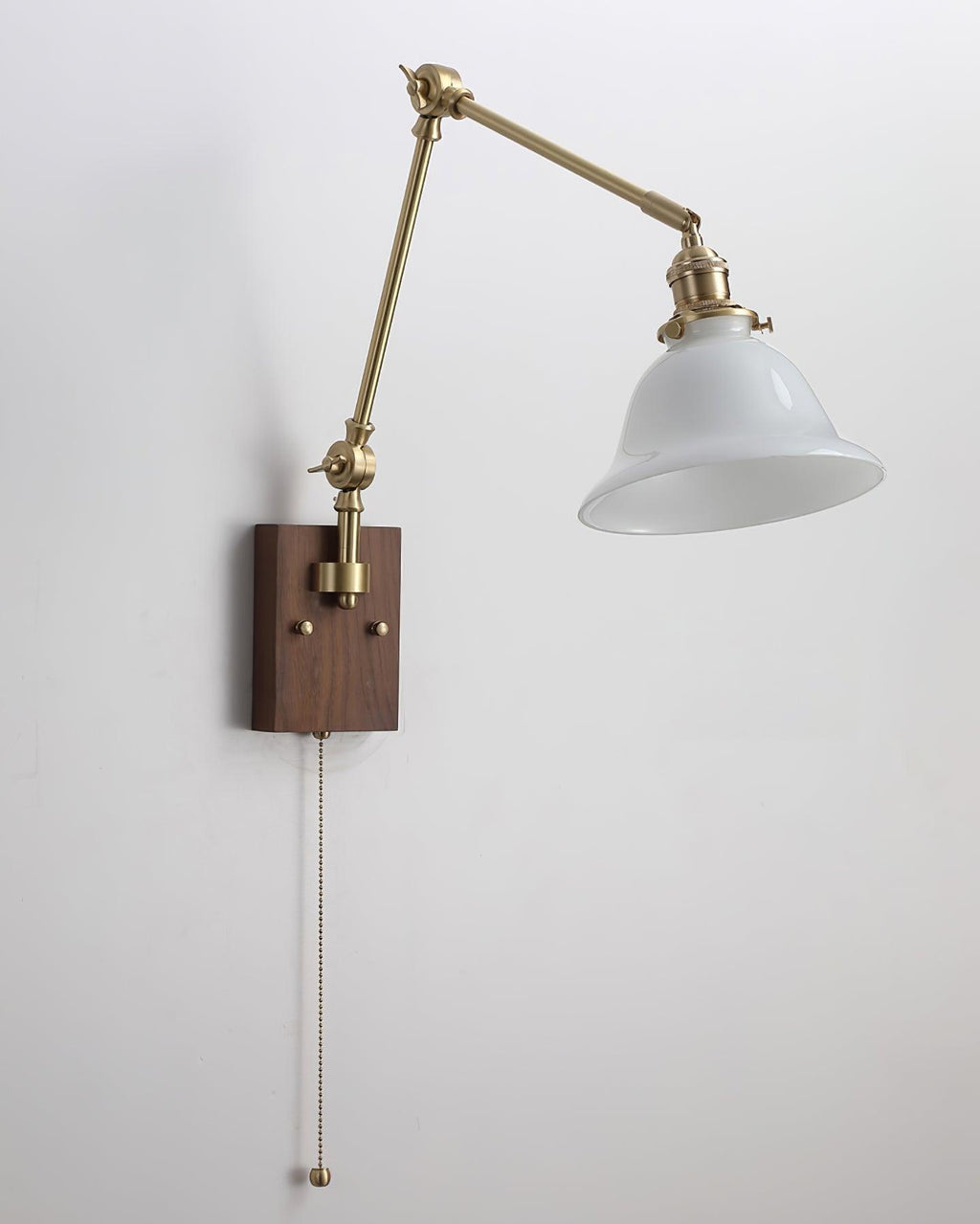 Banker Swing Arm Wall Light