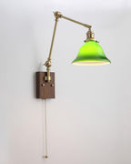 Banker Swing Arm Wall Light
