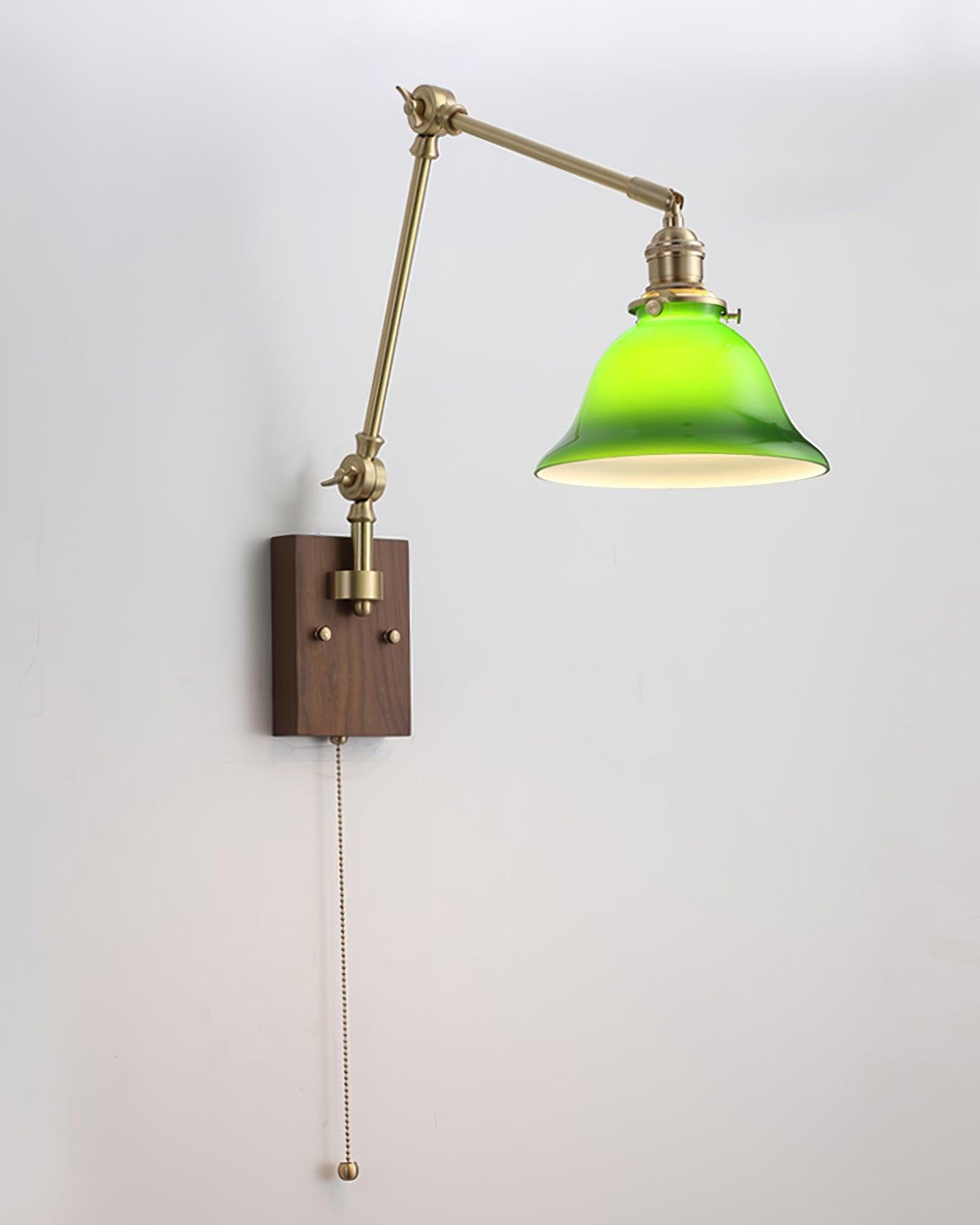 Banker Swing Arm Wall Light