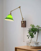 Banker Swing Arm Wall Light