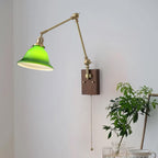 Banker Swing Arm Wall Light