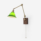 Banker Swing Arm Wall Light