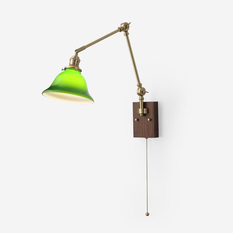 Banker Swing Arm Wall Light