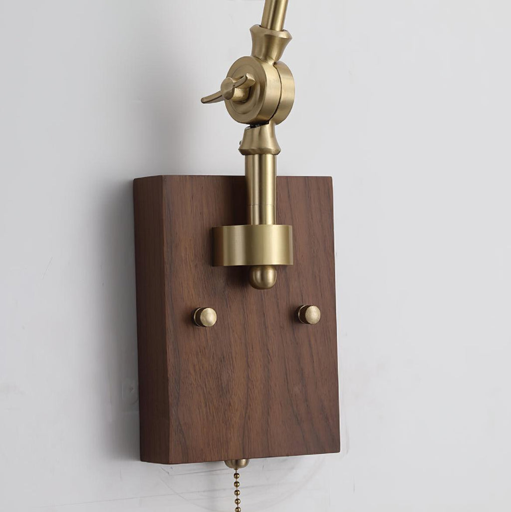 Banker Swing Arm Wall Light