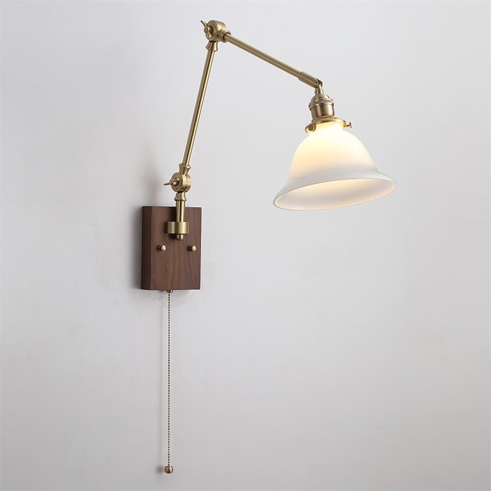 Banker Swing Arm Wall Light