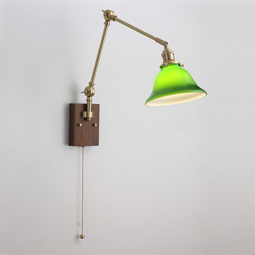 Banker Swing Arm Wall Light