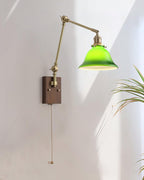 Banker Swing Arm Wall Light